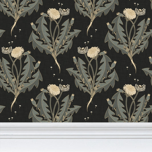 Wallpaper – Daphne Dandelion Drama Queen Black