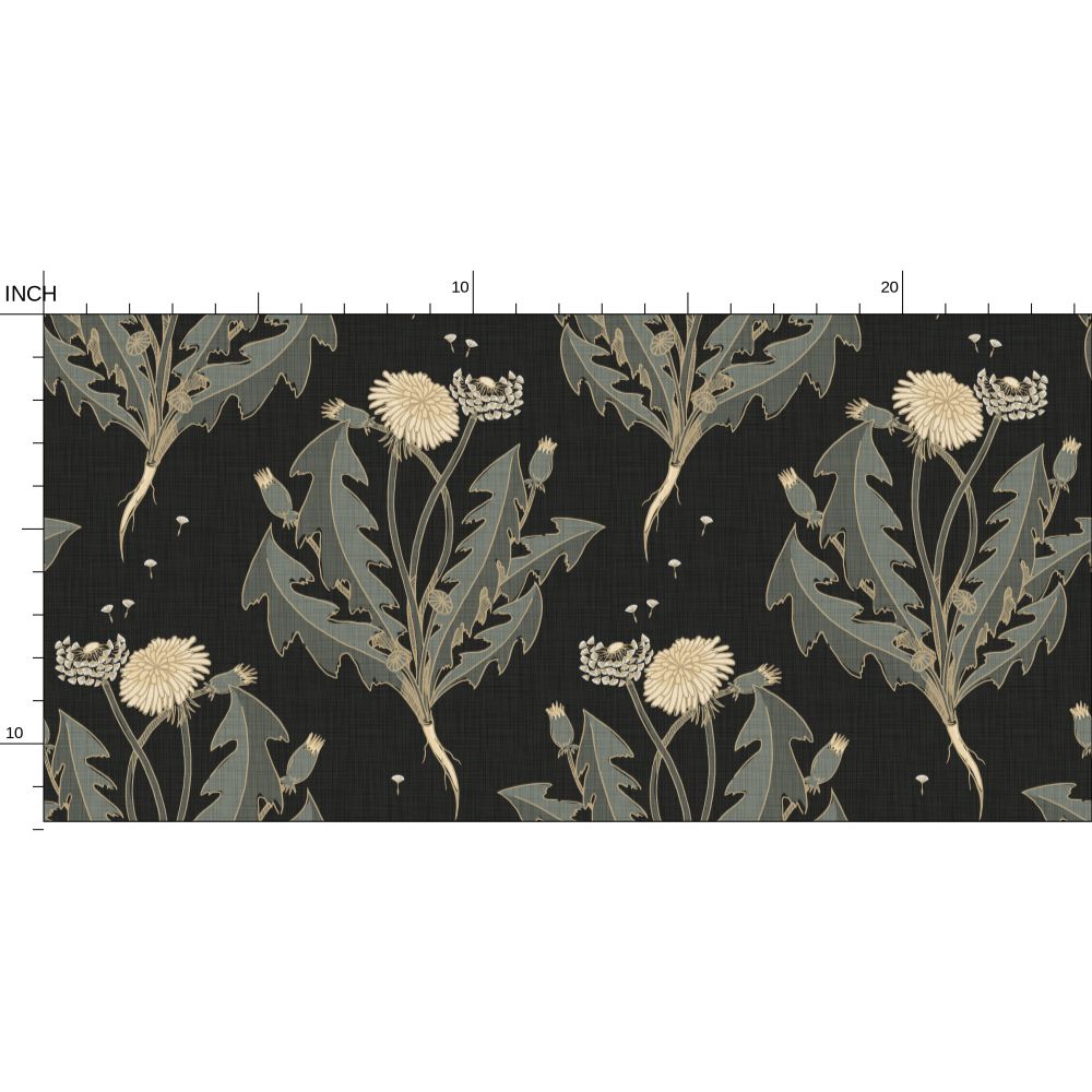 Wallpaper – Daphne Dandelion Drama Queen Black