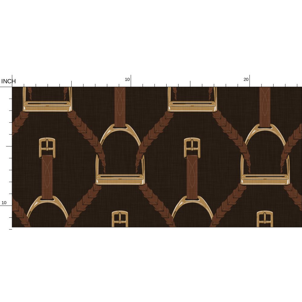 Wallpaper – Hunter Equestrian in Auburn and Gold