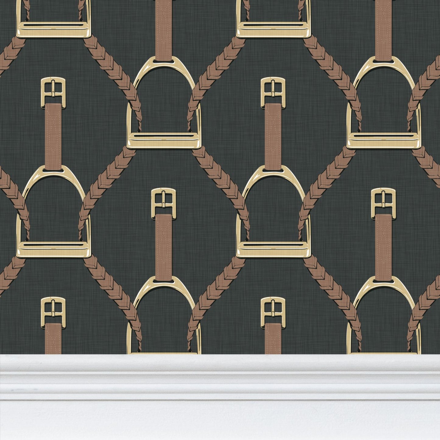 Wallpaper – Hunter Equestrian in Forest Deep