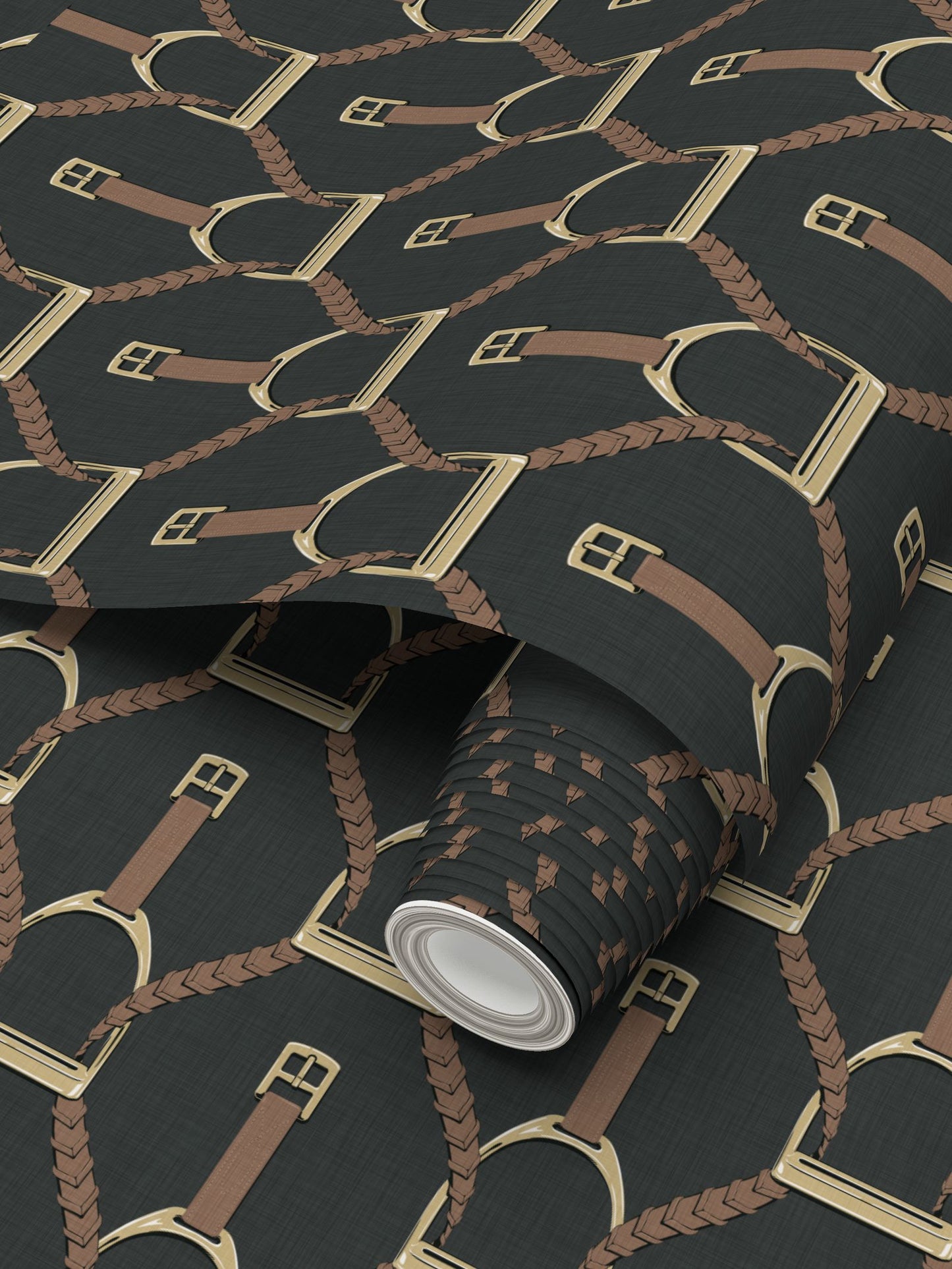 Wallpaper – Hunter Equestrian in Forest Deep