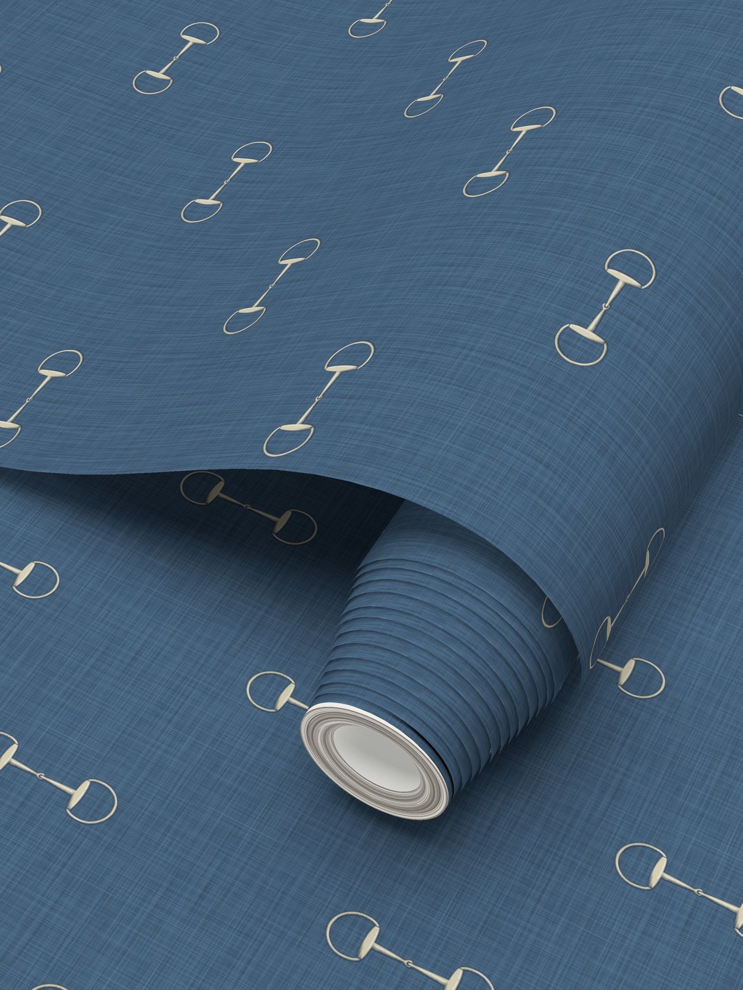 Wallpaper – Lexi Snaffle Horse Bits in Revel Blue