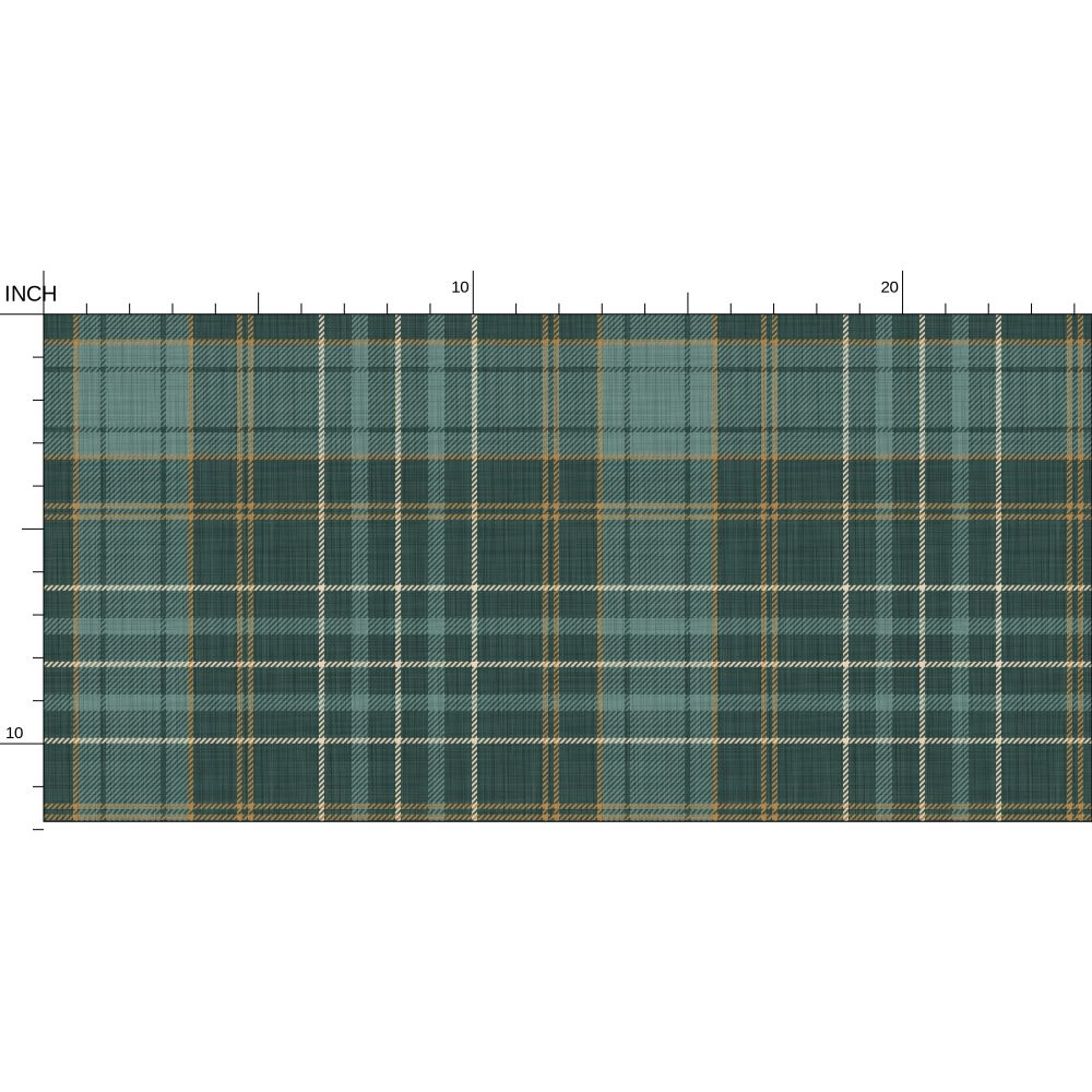 Wallpaper – Morgan Tartan Plaid in Juniper