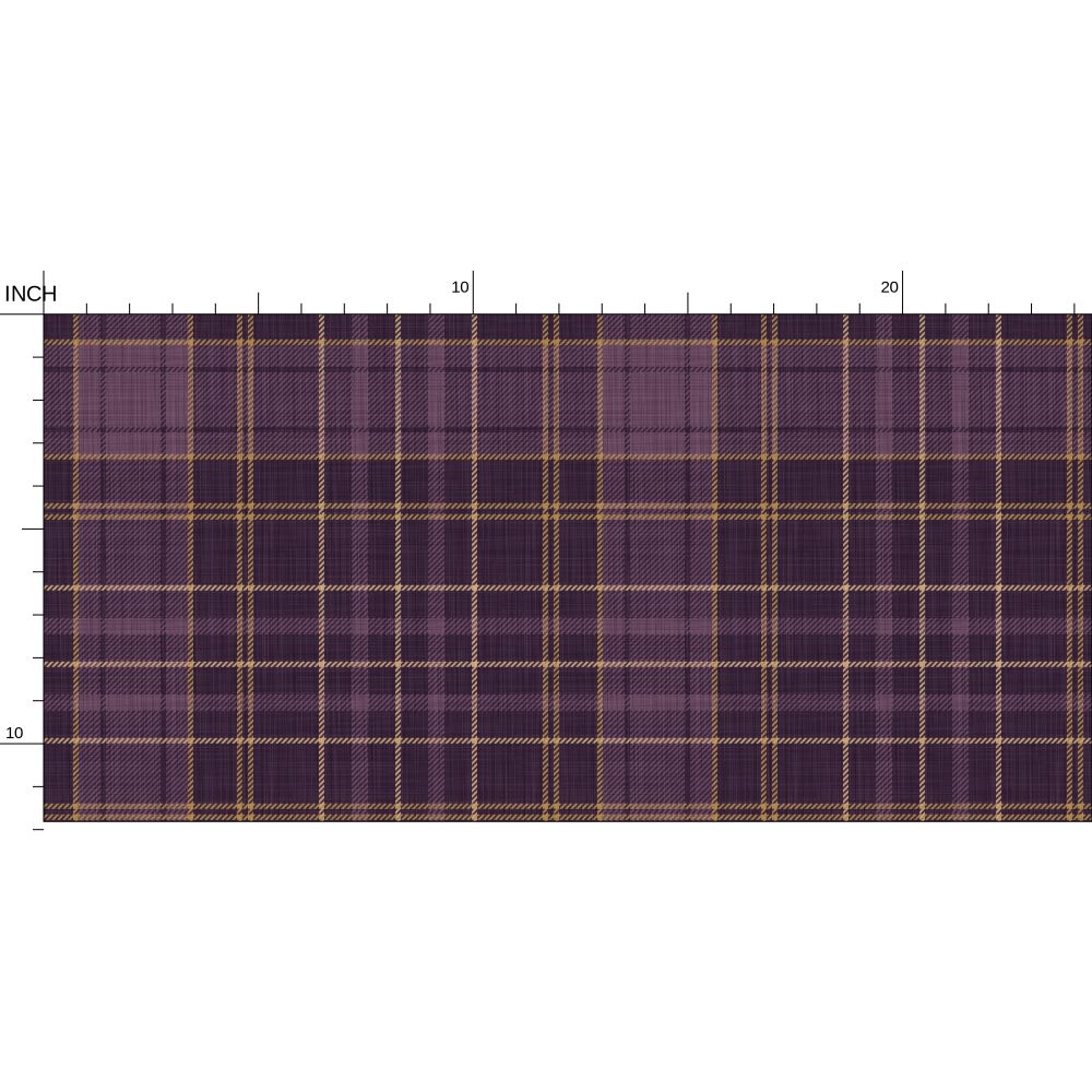 Wallpaper – Morgan Tartan Plaid in Violet