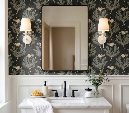 Wallpaper – Daphne Dandelion Drama Queen Black