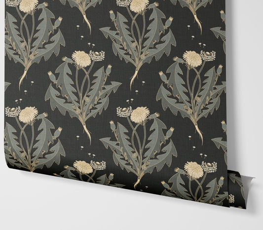 Wallpaper – Daphne Dandelion Drama Queen Black