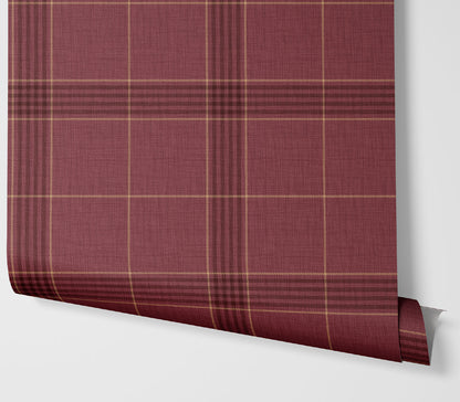 Wallpaper – Hollis Tartan Plaid